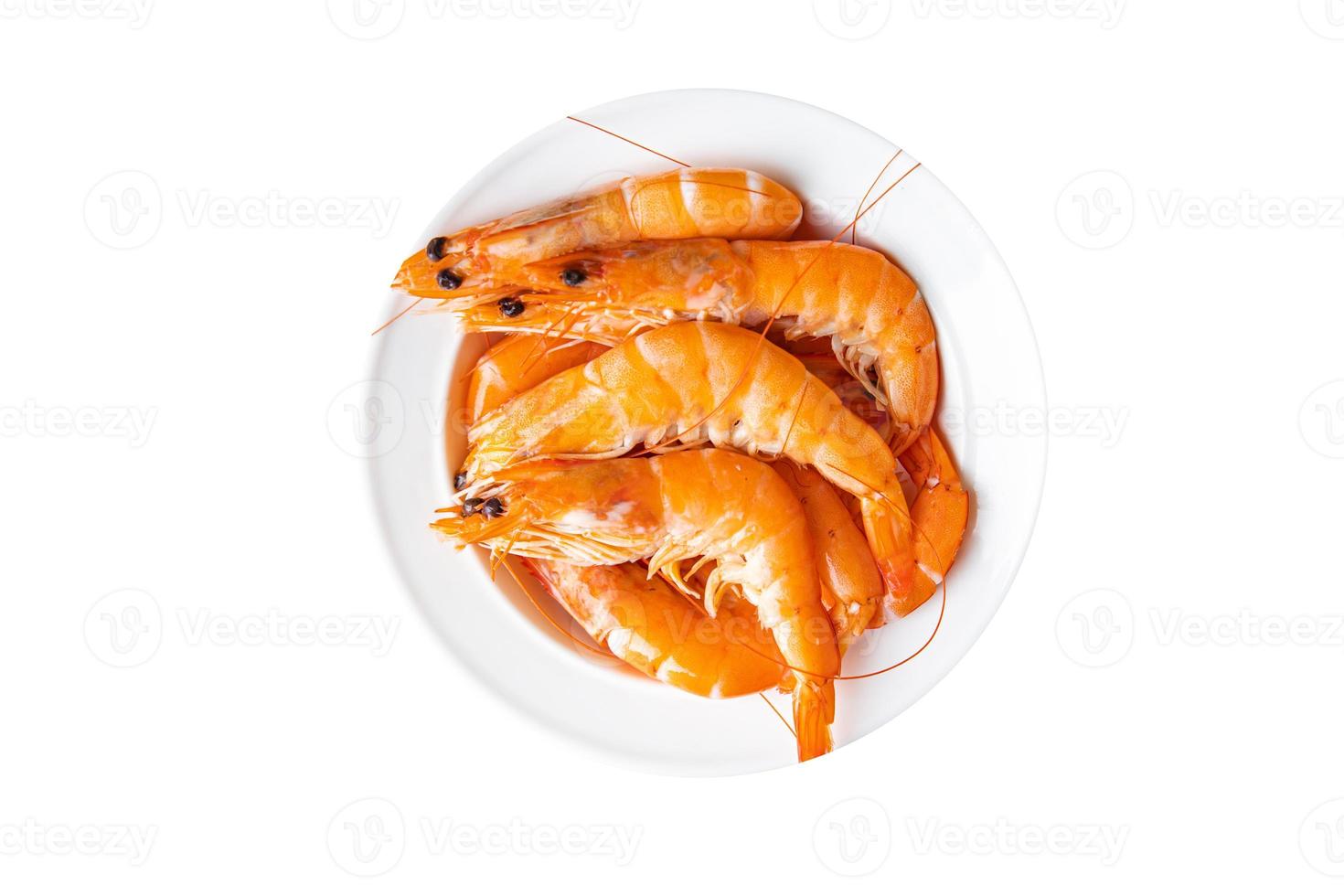 crevette nourriture crevette fruits de mer sain repas nourriture casse-croûte photo