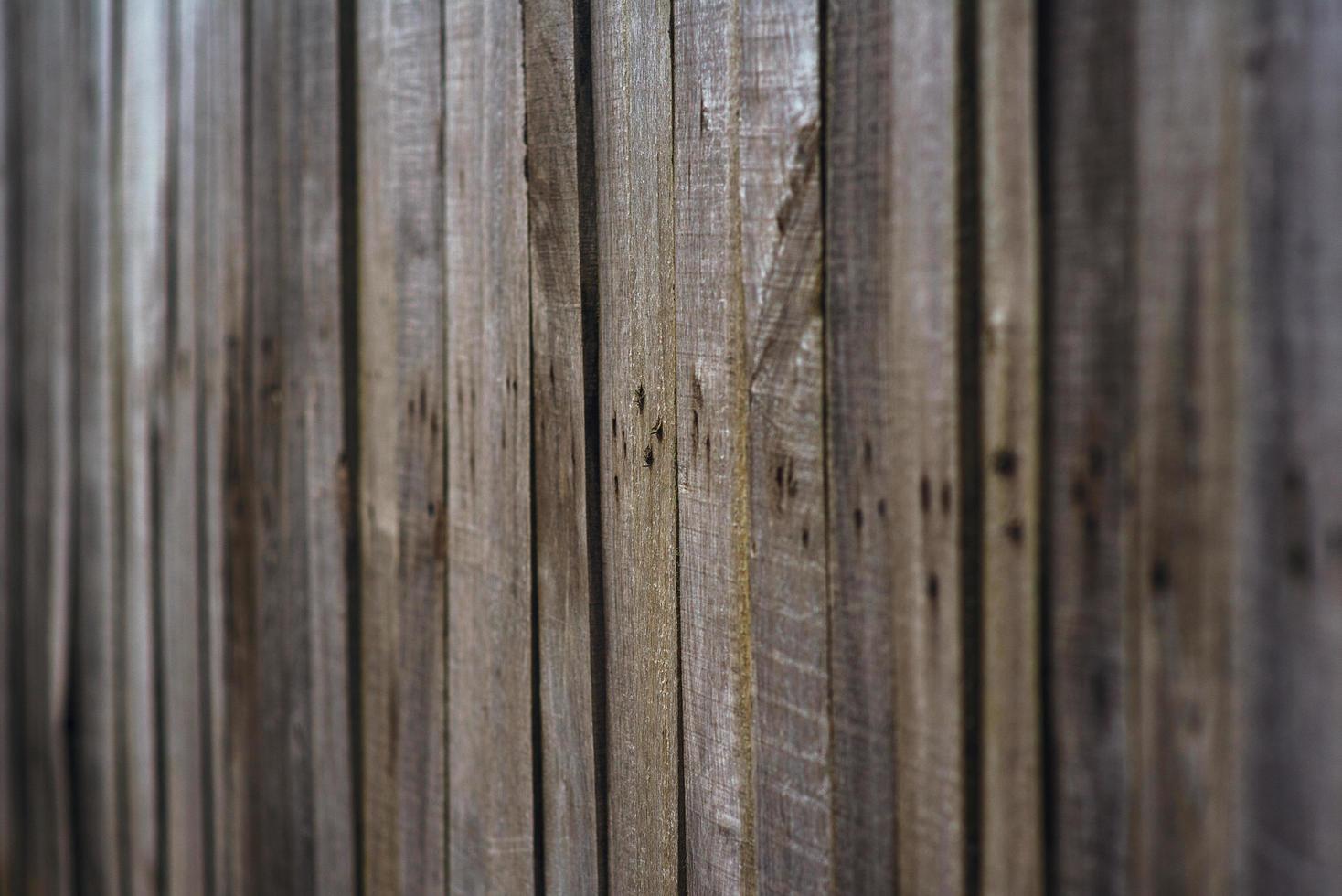 clôture en lattes de bois verticales. texture. fermer photo