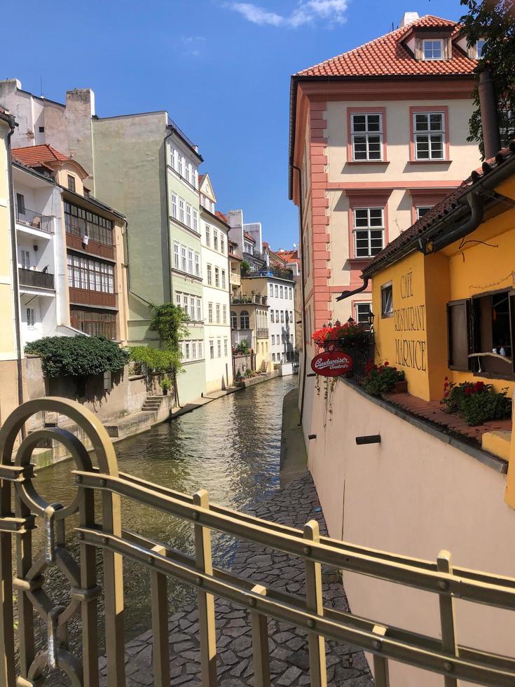 Prague, République tchèque, 2019 - paysage urbain panoramique de Prague photo