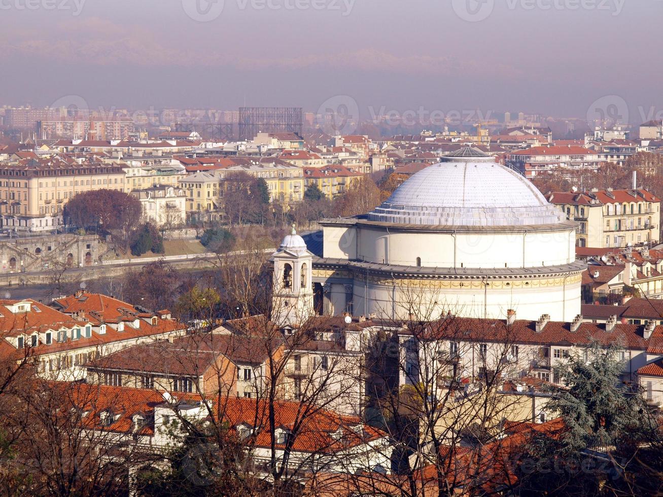 église gran madre, turin photo