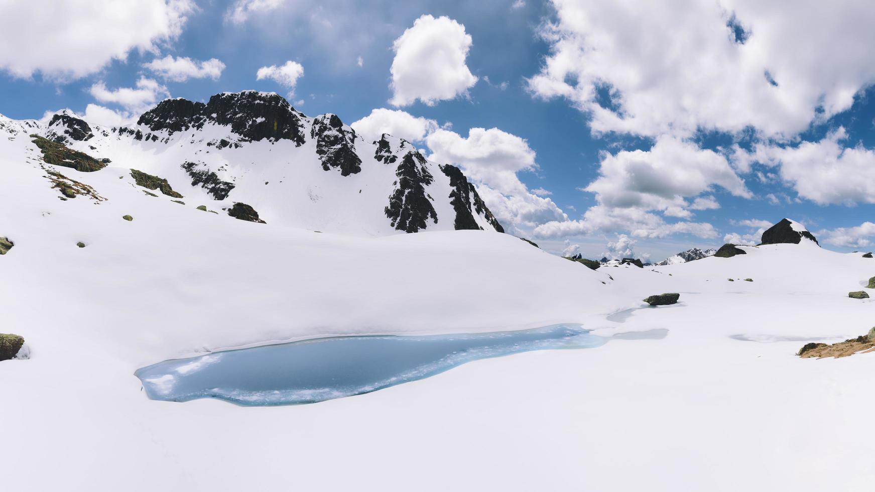 dégel en haute montagne photo