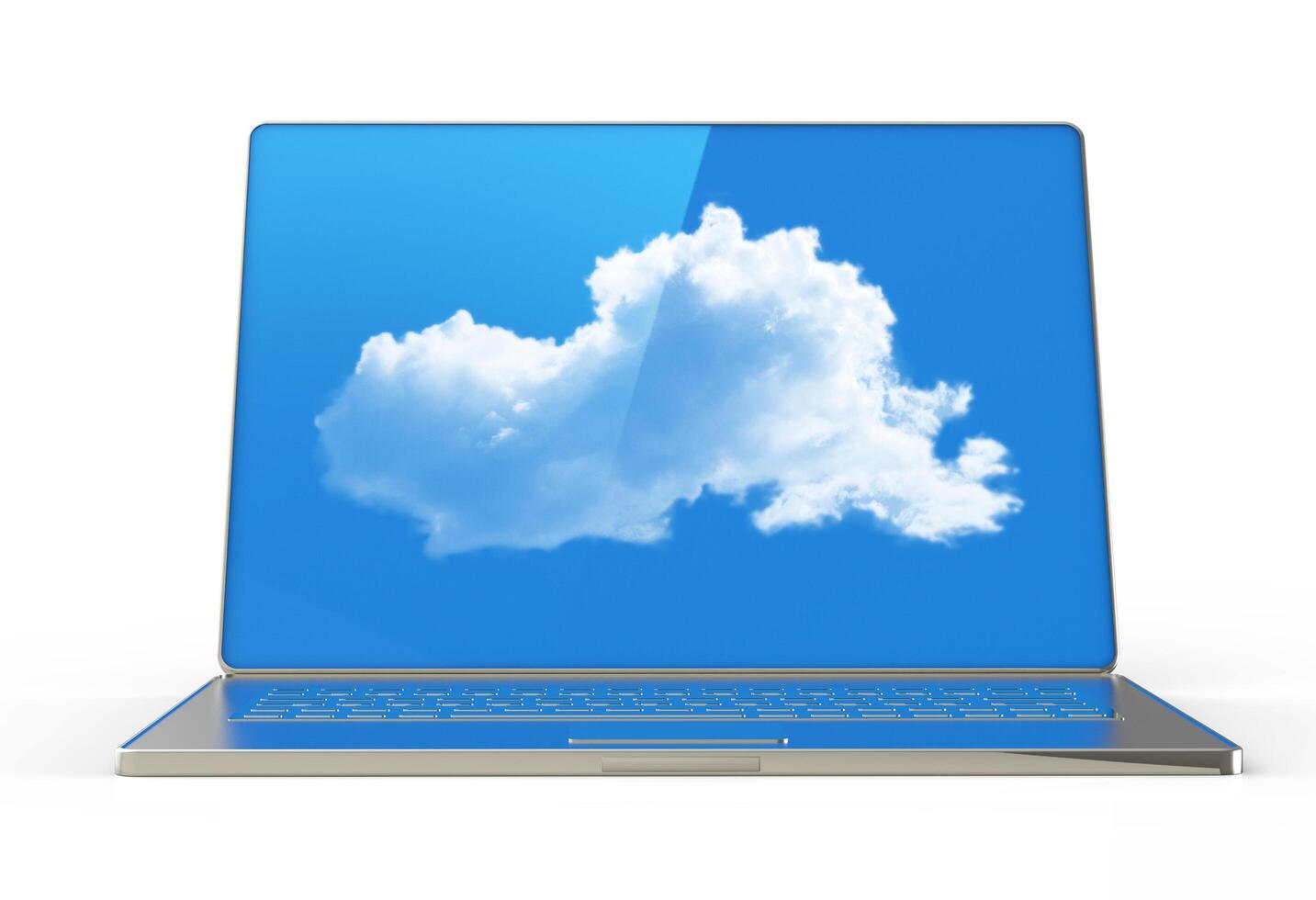 concept de cloud computing photo