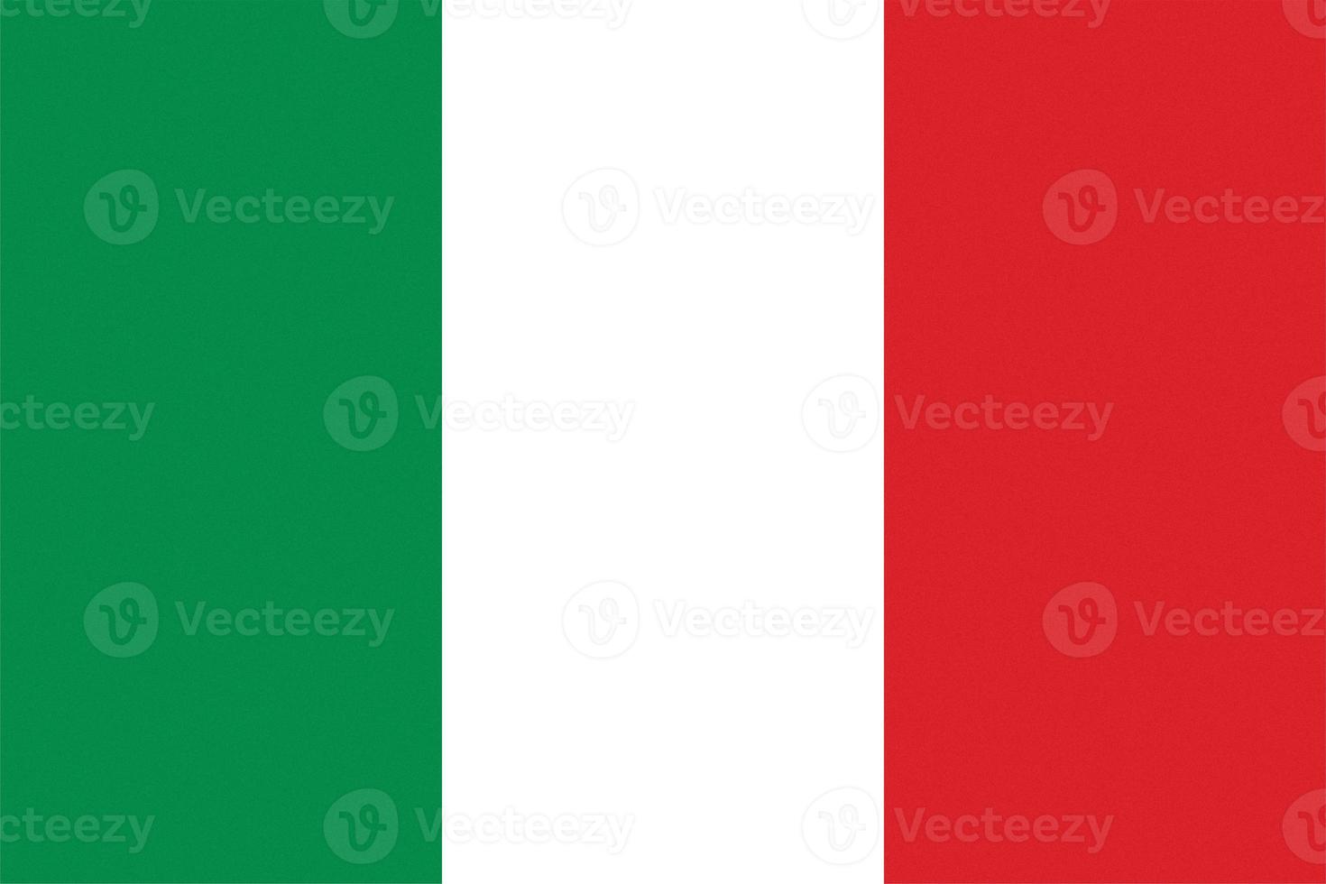 drapeau italien texturé de l'italie photo