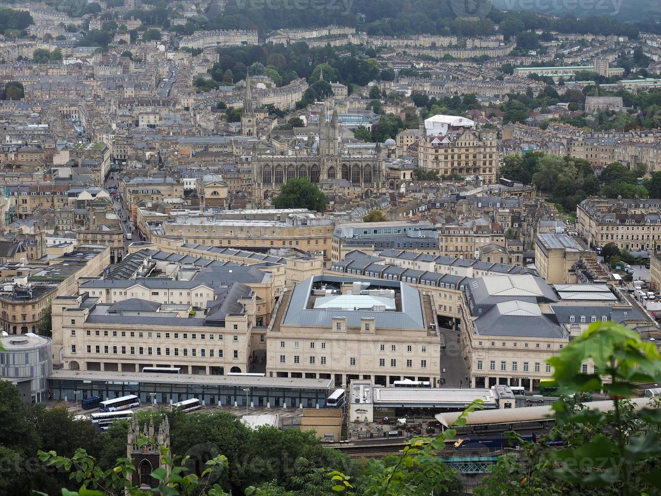 vue aérienne du bain photo