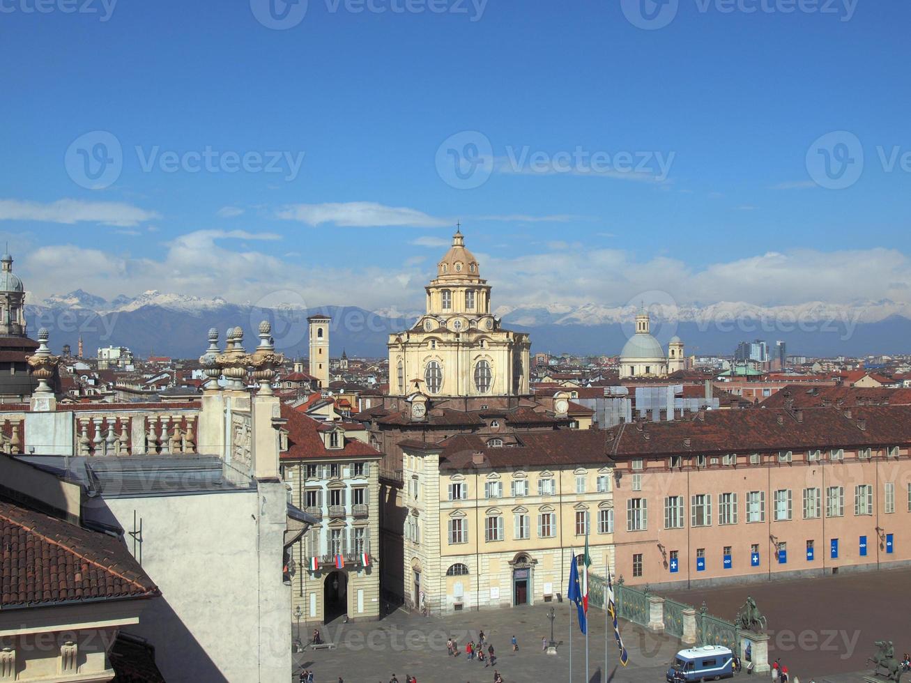 piazza castello, turin photo