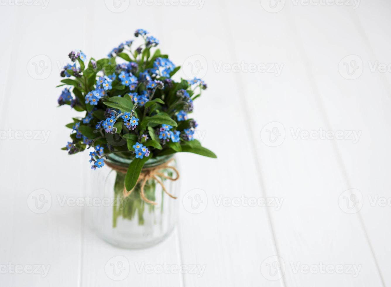 bouquet de myosotis photo