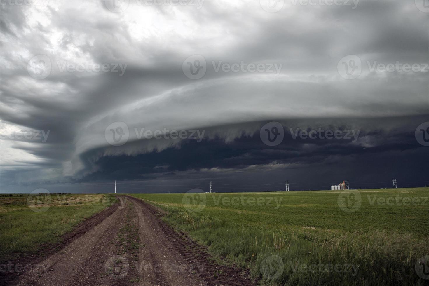 nuages d'orage saskatchewan photo