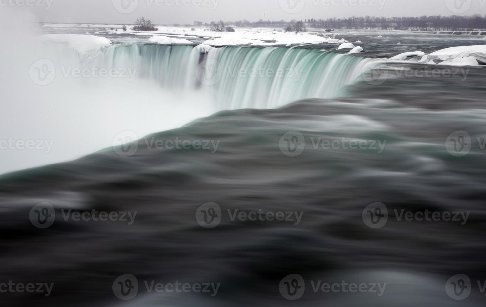 chutes du niagara en hiver photo