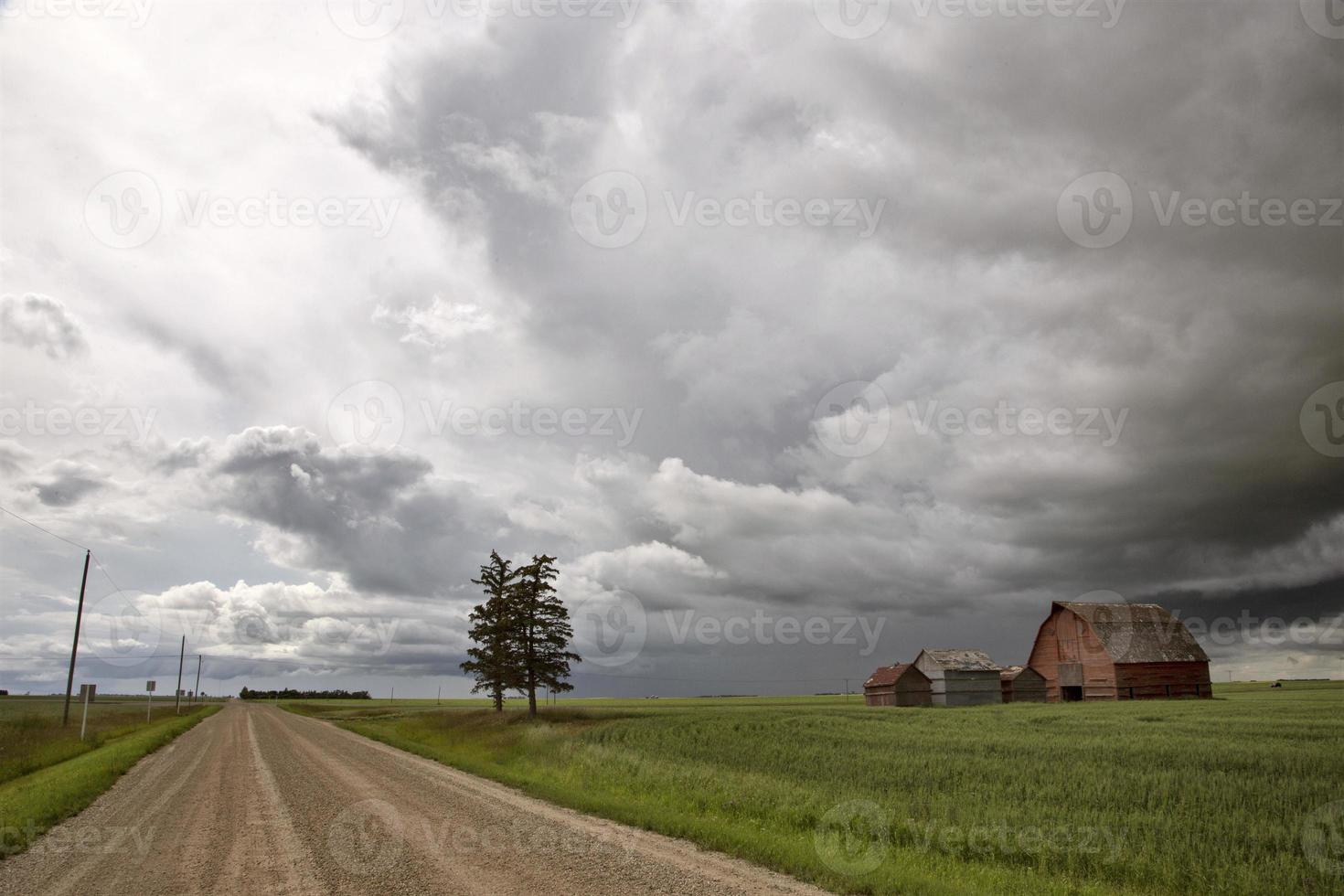 nuages d'orage saskatchewan photo