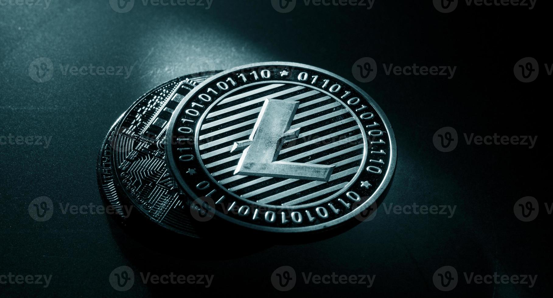 pièce de monnaie numérique litecoin photo