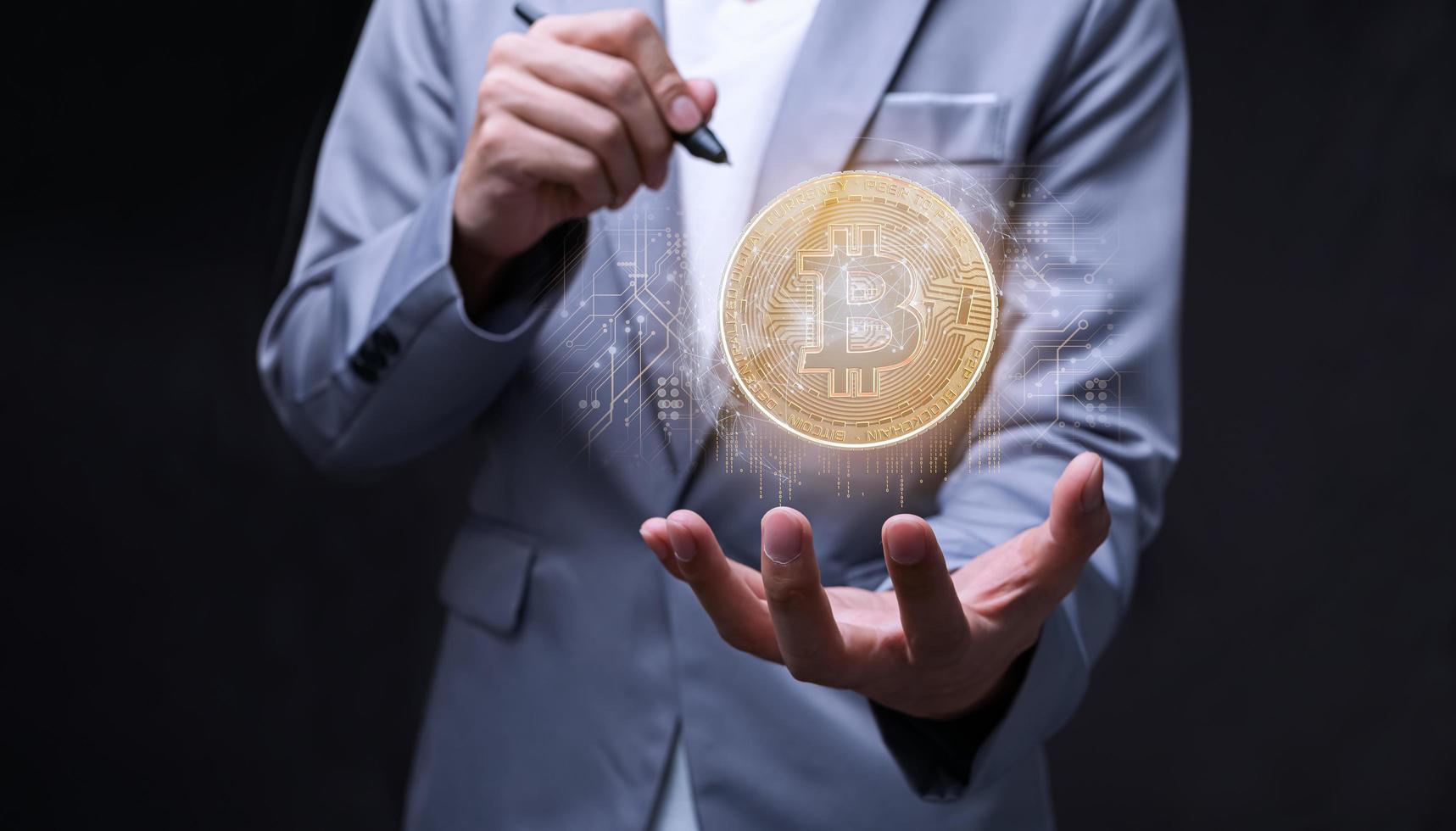 commerce commerce pièces de monnaie crypto monnaie bourses bitcoin investir actions métaverse photo