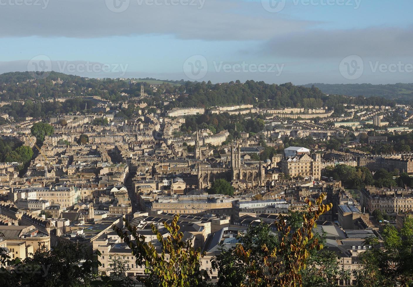 vue aérienne du bain photo