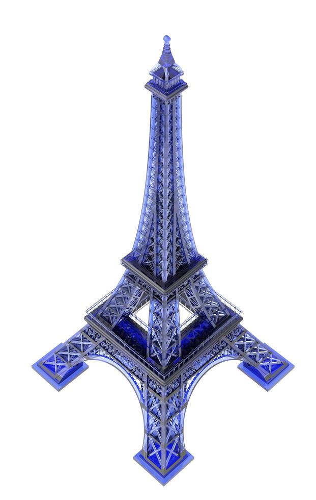 la tour eiffel 3d photo