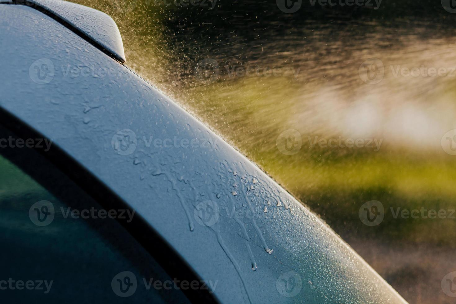 nettoyage de lavage de voiture photo