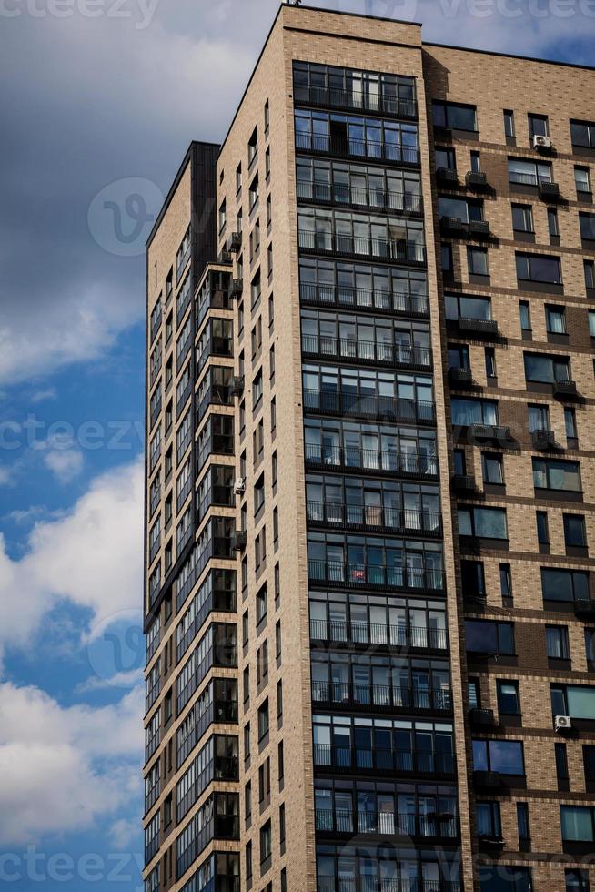 brique d'appartements modernes photo