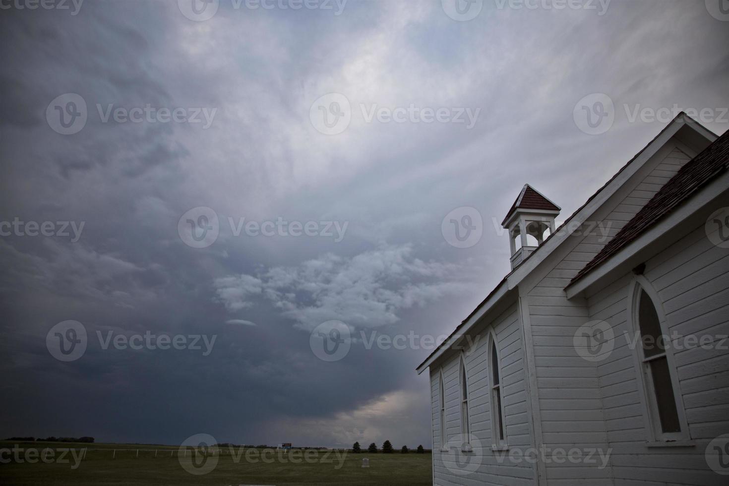 nuages de tempête des prairies canada photo