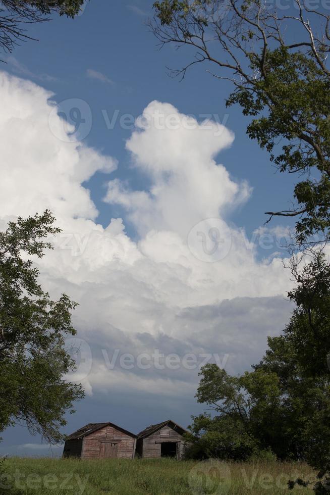 nuages d'orage des prairies photo