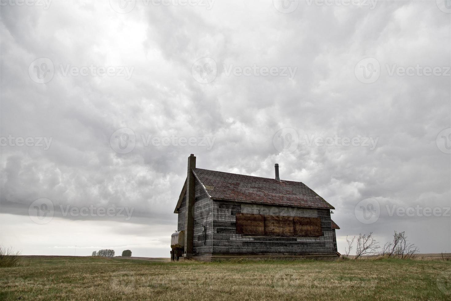 nuages de tempête des prairies canada photo