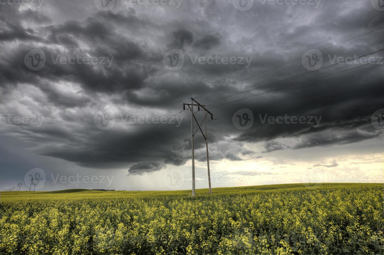 nuages d'orage saskatchewan photo