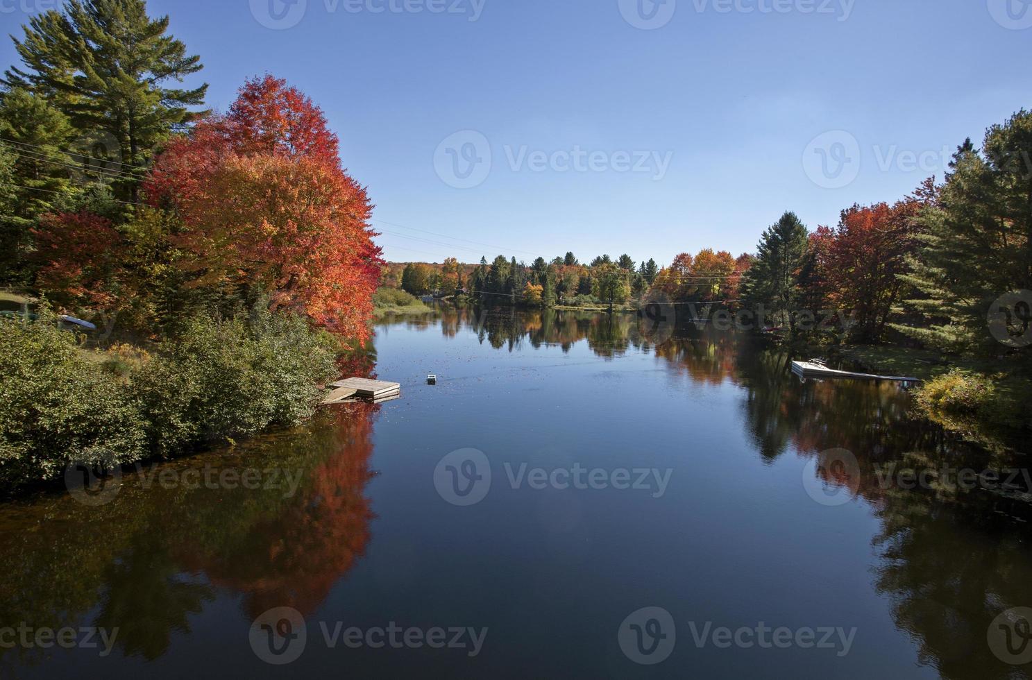 lac en automne photo