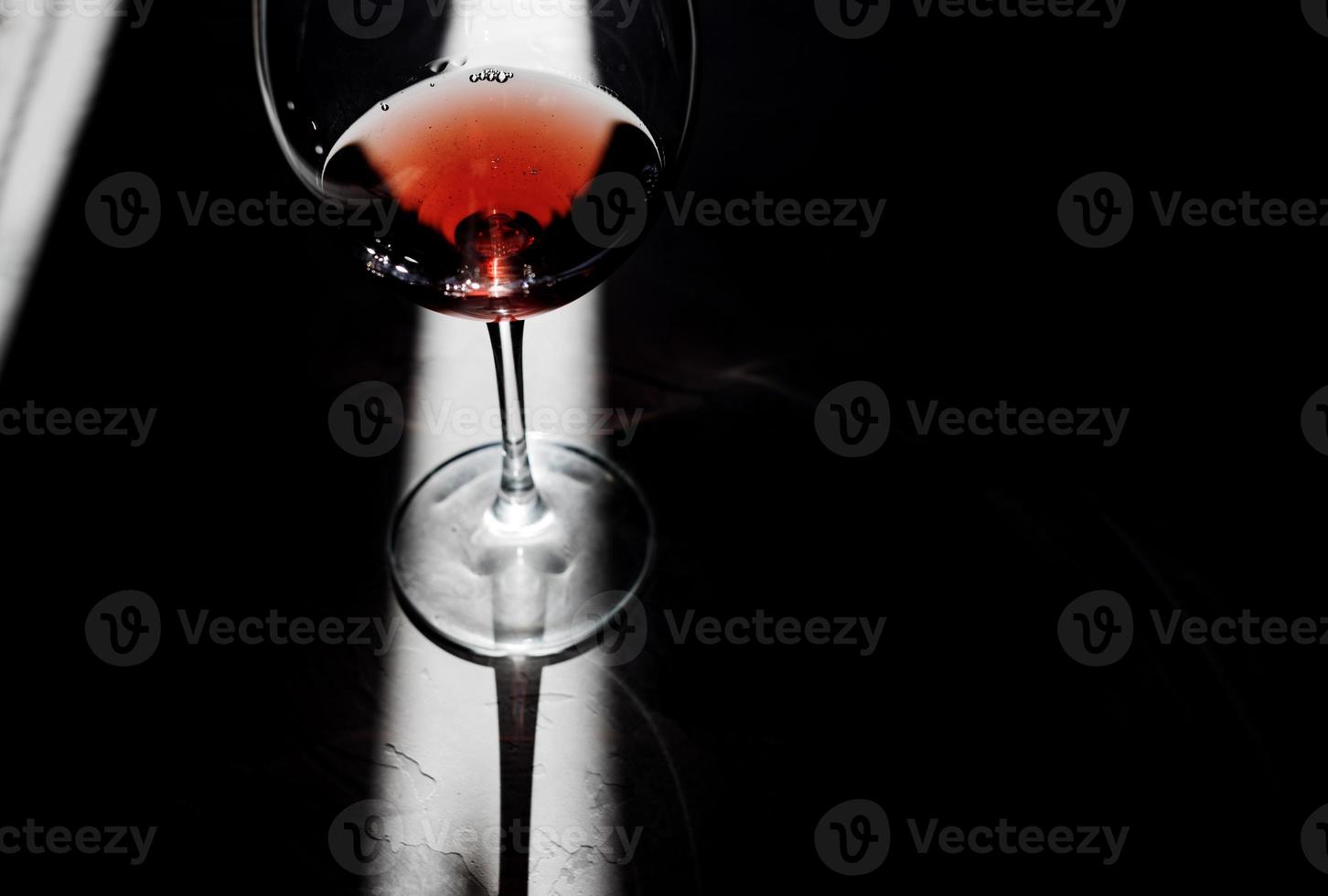 verre de vin rouge photo