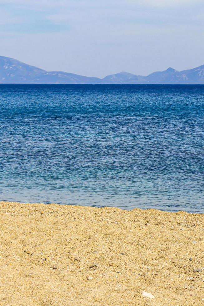 plus belles plages de l'île de kos en grèce vue panoramique. photo