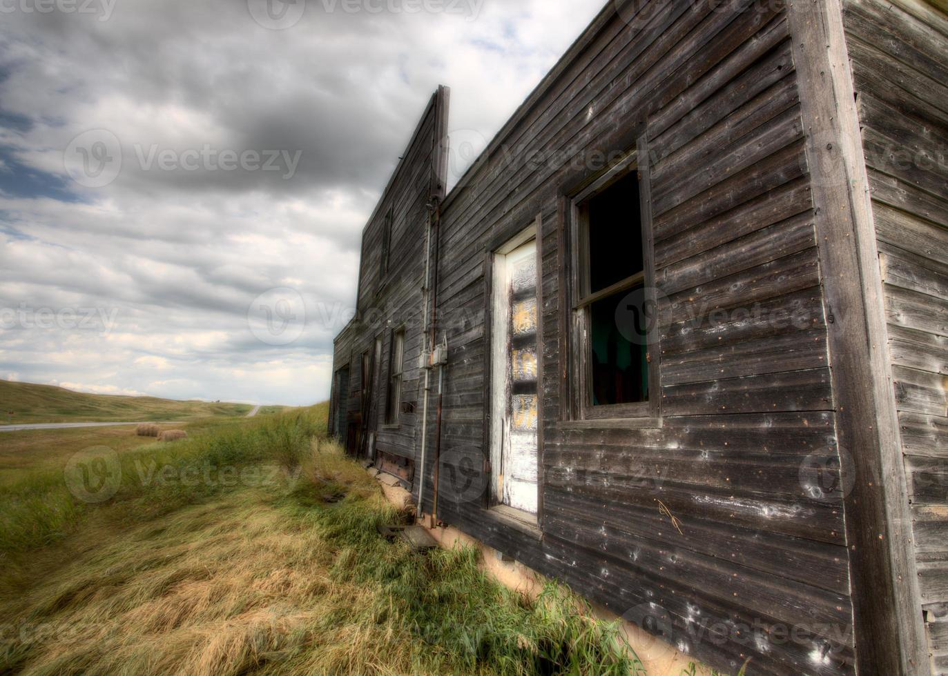 ferme abandonnée saskatchewan canada photo