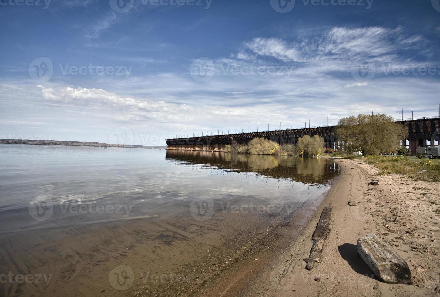 devant le lac ashland wisconson photo