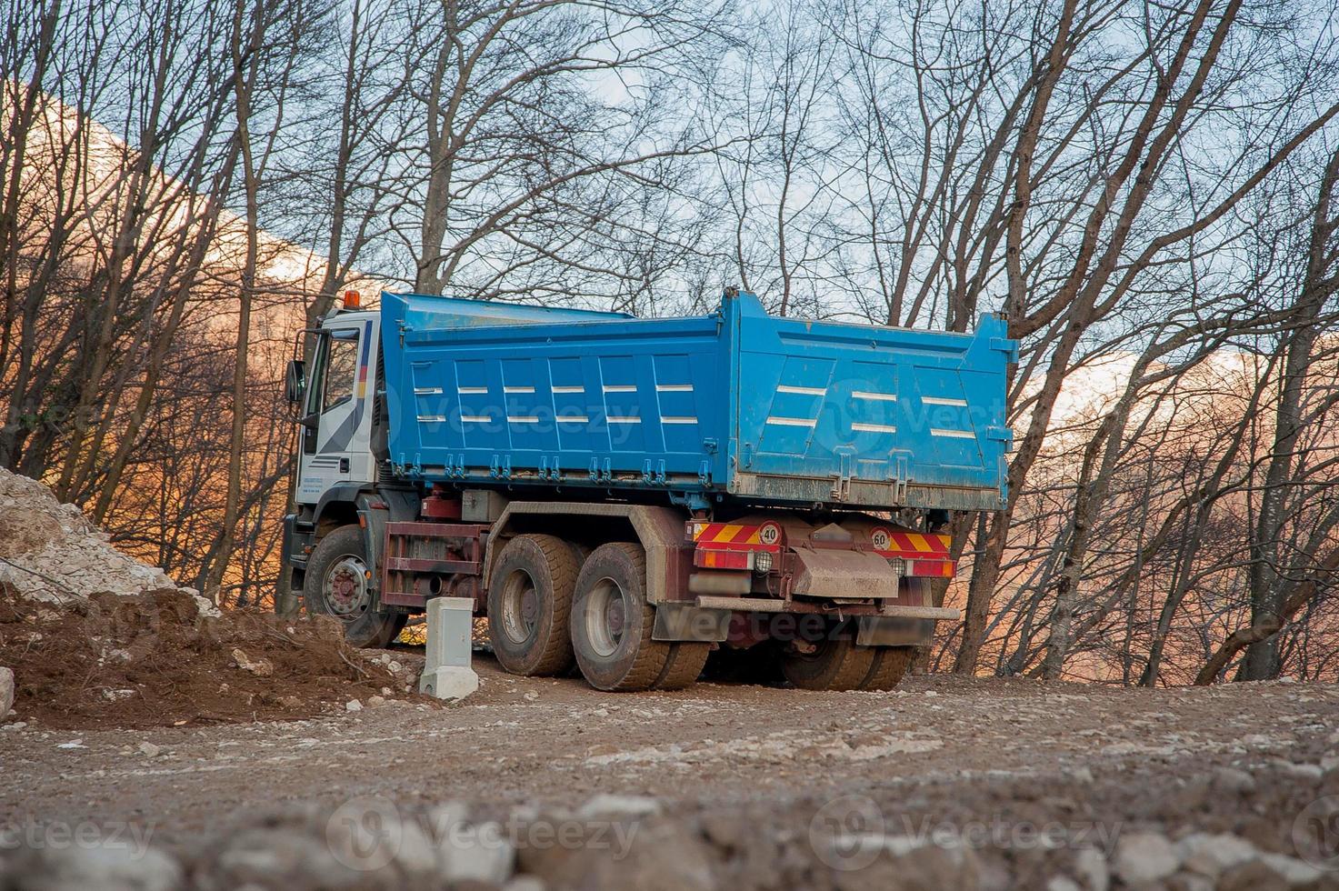 transport par camion photo