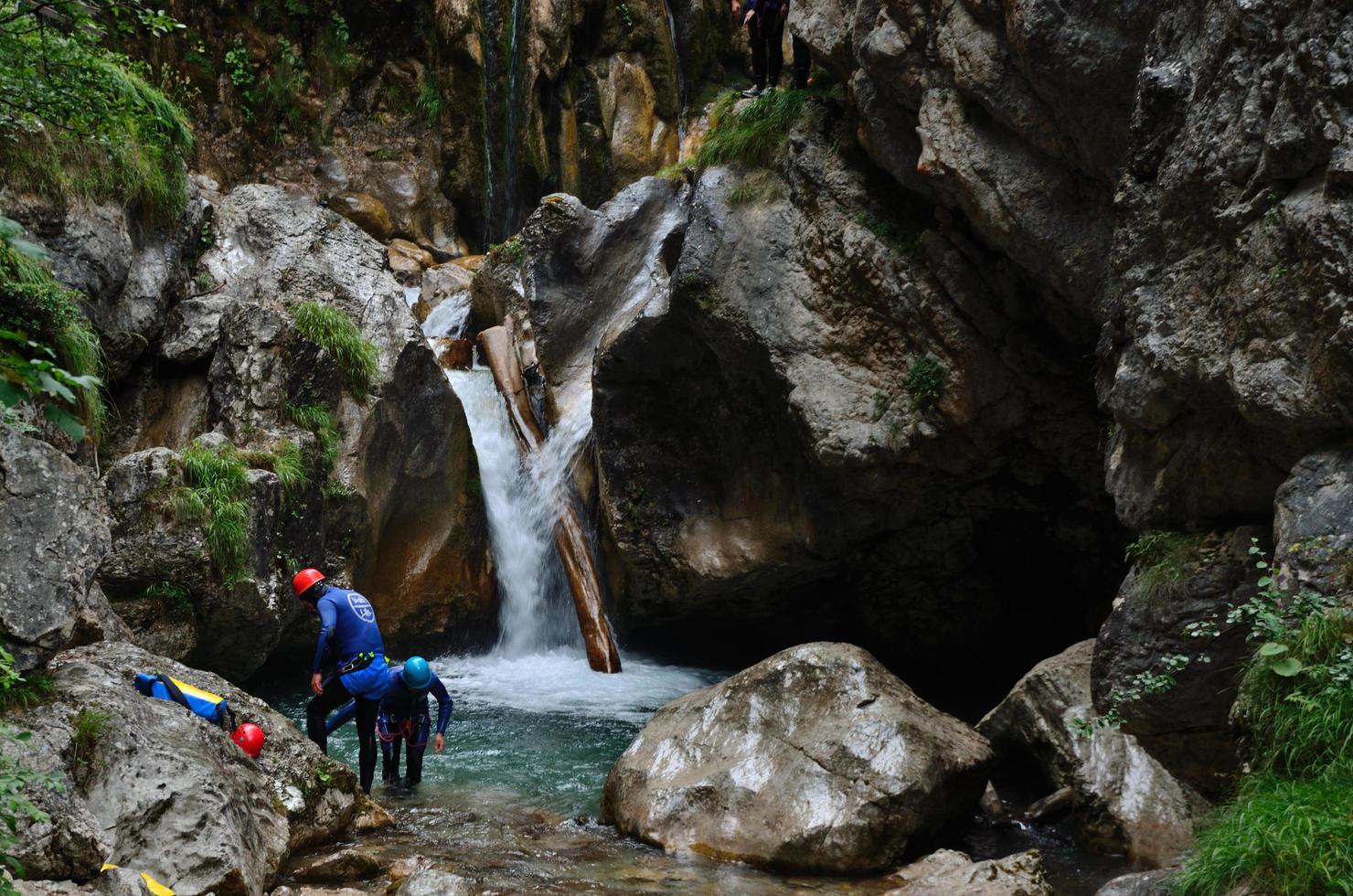 canyoning les montagnes photo