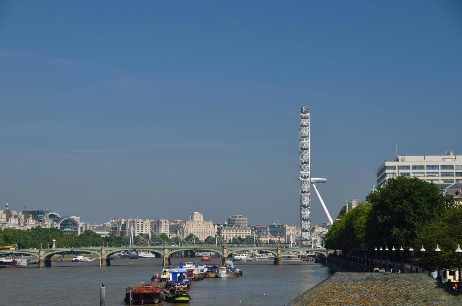 grande roue de l'oeil de londres photo