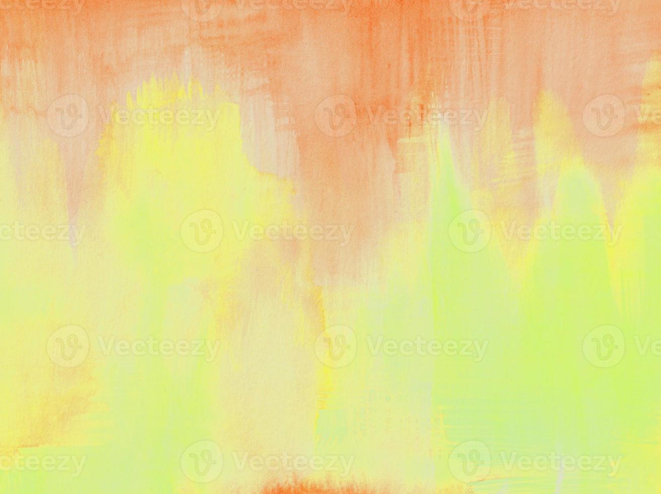 abstrait jaune clair orange aquarelle élégant futuriste brillant art dynamique peinture motif géométrique. photo