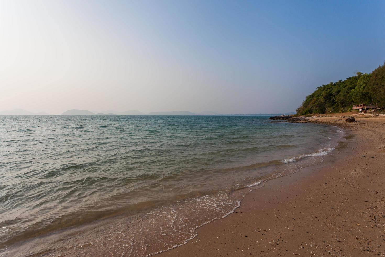 vue sur la mer en thaïlande photo