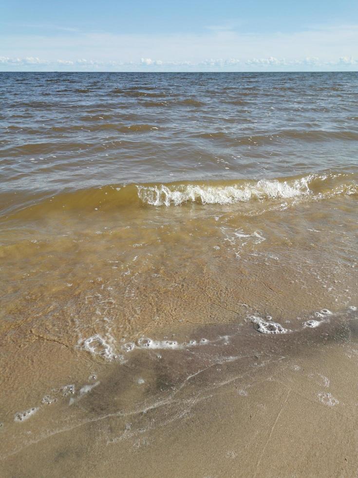 vagues et sable photo