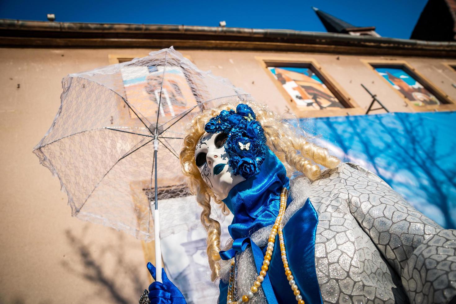 carnaval vénitien à rosheim, alsace, france. photo