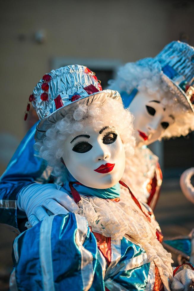 carnaval vénitien à rosheim, alsace, france. photo