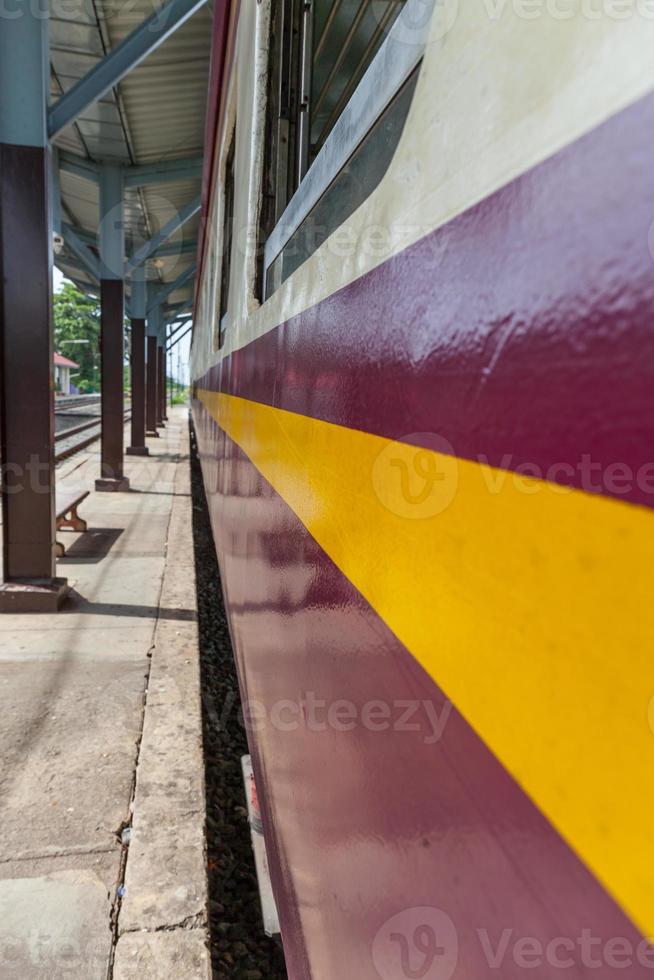 le côté du chemin de fer photo