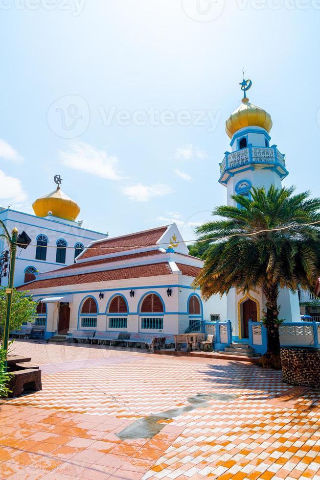 belle musjid asassul islam à songkla, thaïlande photo