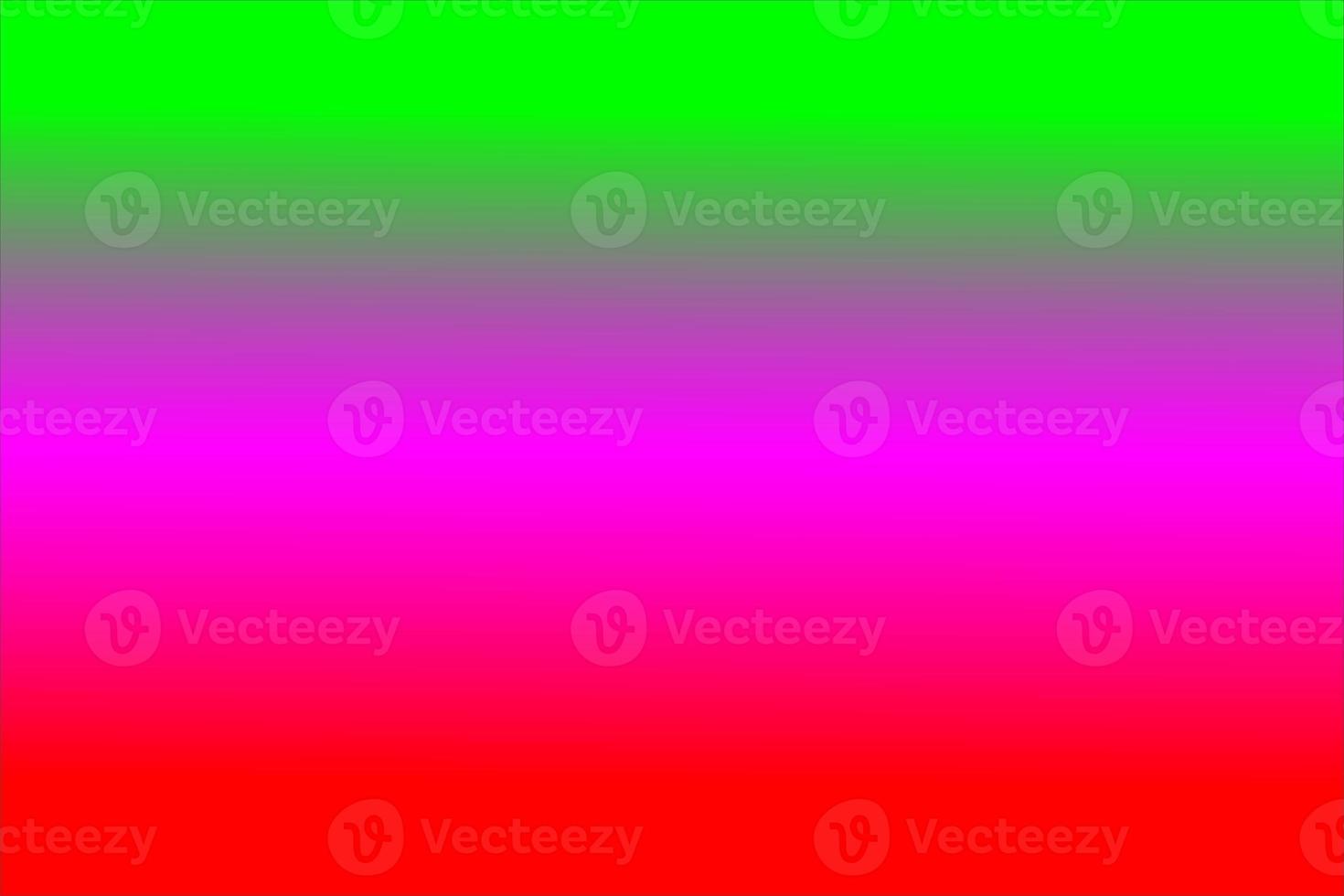 couleur de gradation abstraite de fond vert violet et rouge photo