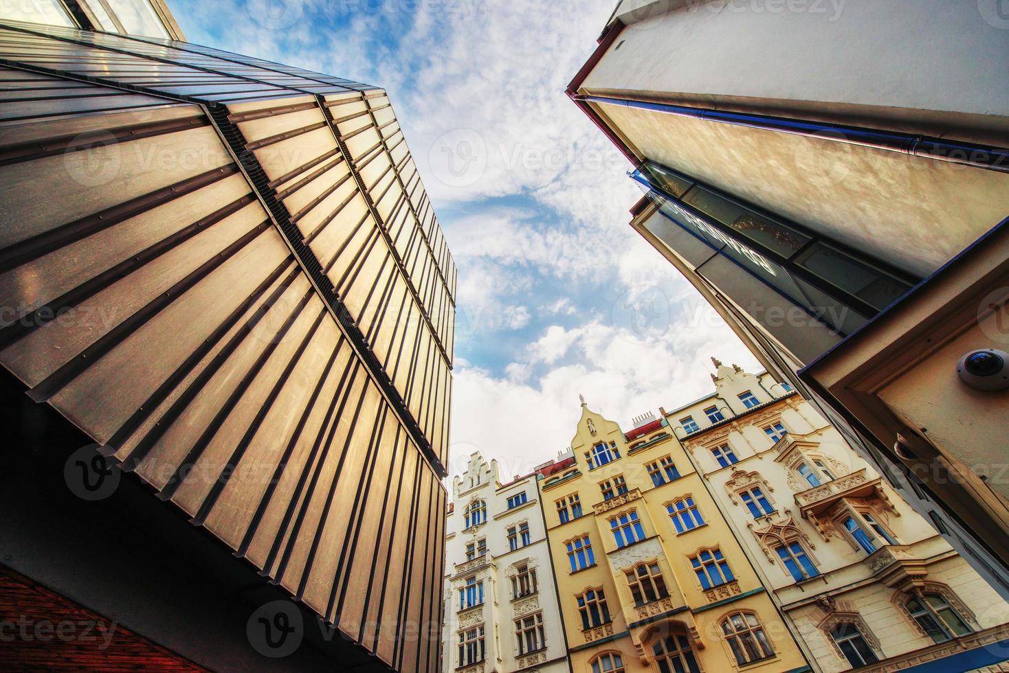 belles maisons république tchèque. monde de la beauté. photo