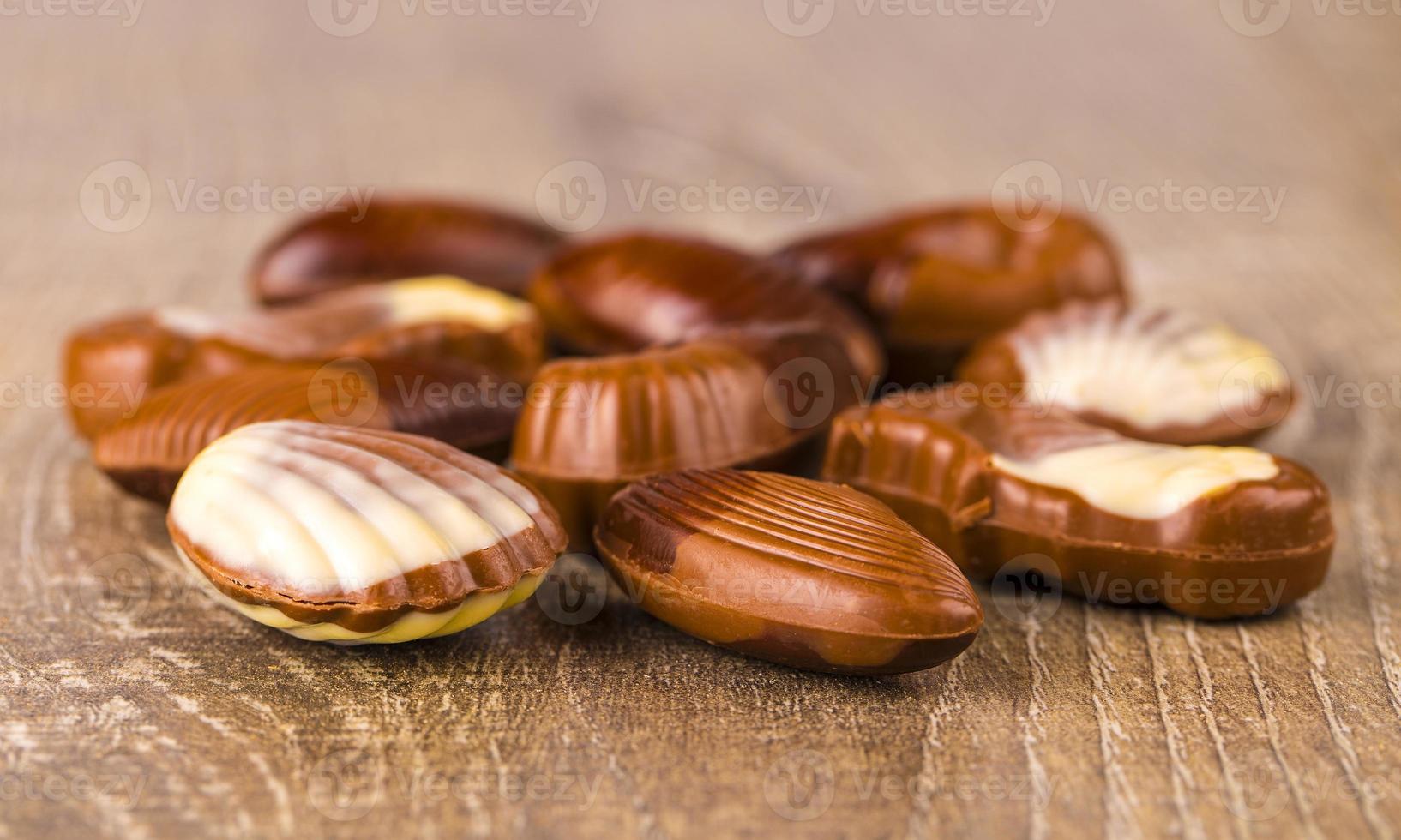 Bonbons de chocolat Fruités