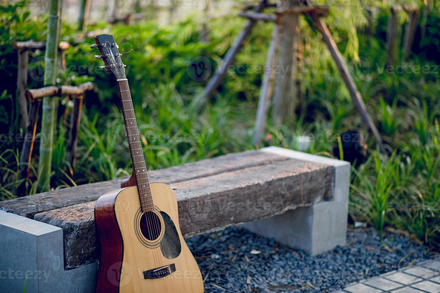 instrument de guitare de guitaristes professionnels concept d'instrument de musique pour le divertissement photo