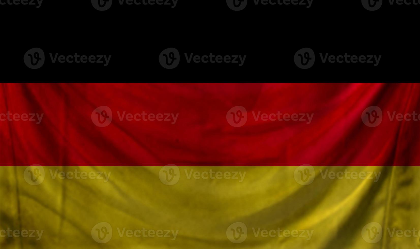 conception de vague de drapeau de l'allemagne photo