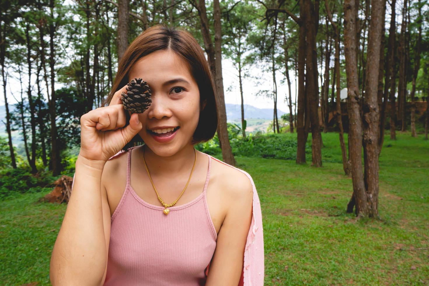 femme et nature photo