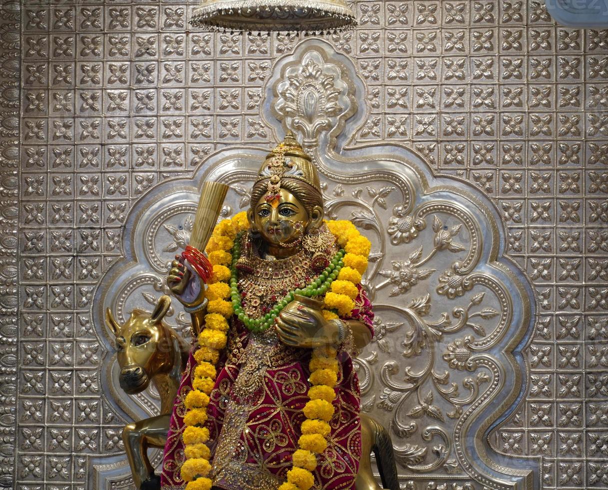 katyayini navratri durga mata statue à mandir photo