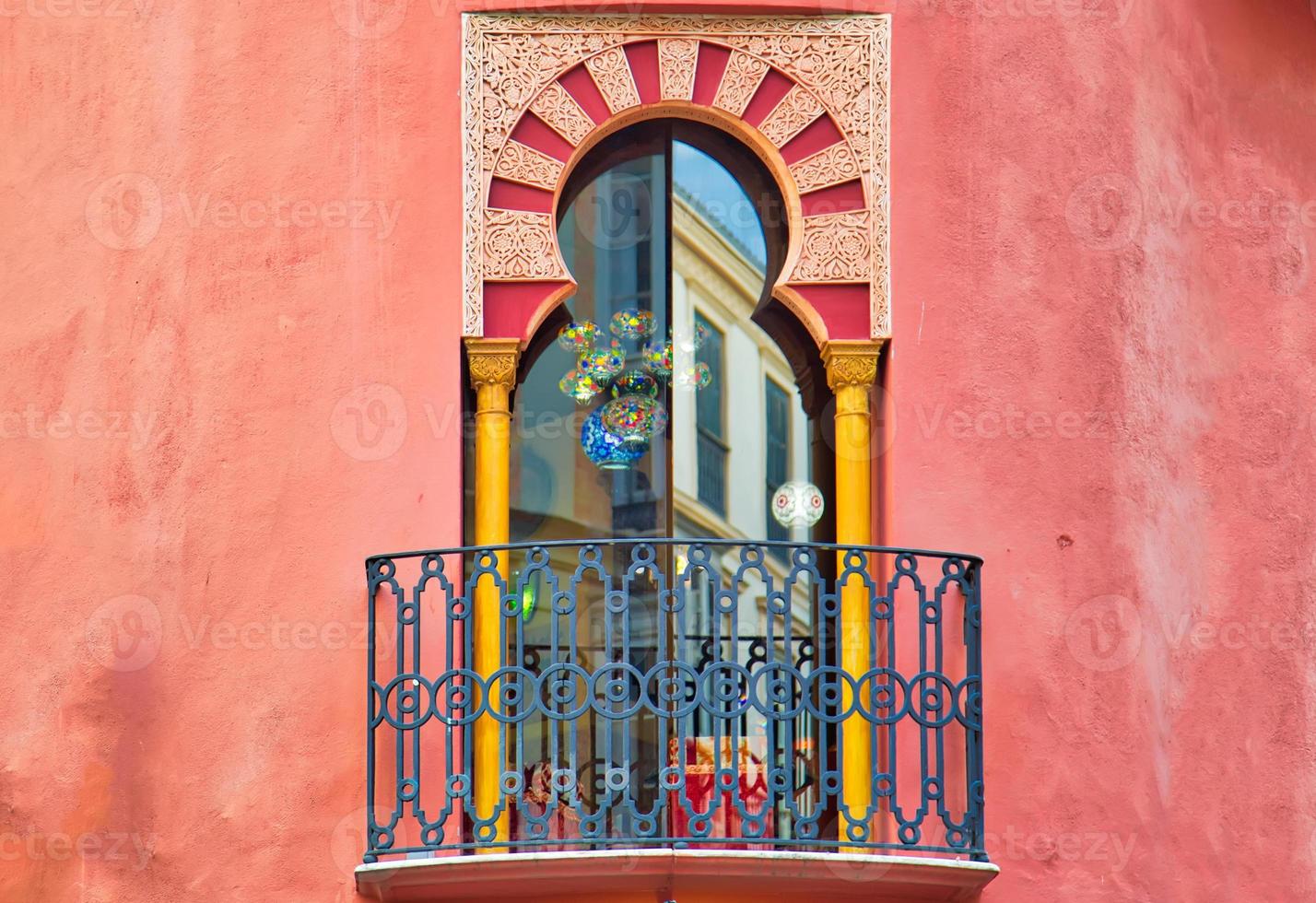 malaga pittoresques vieilles rues du centre-ville historique photo