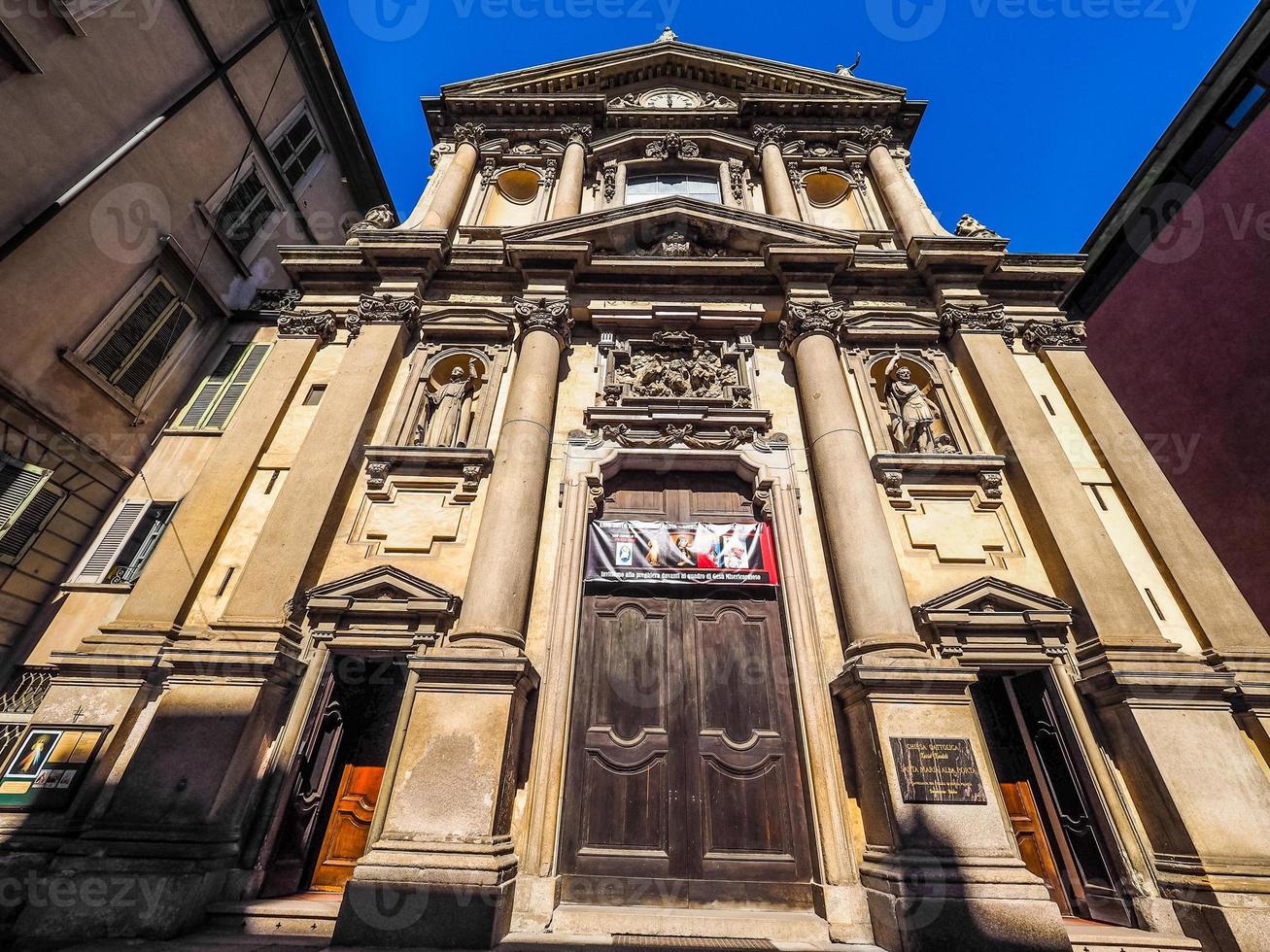 hdr santa maria alla porta à milan photo