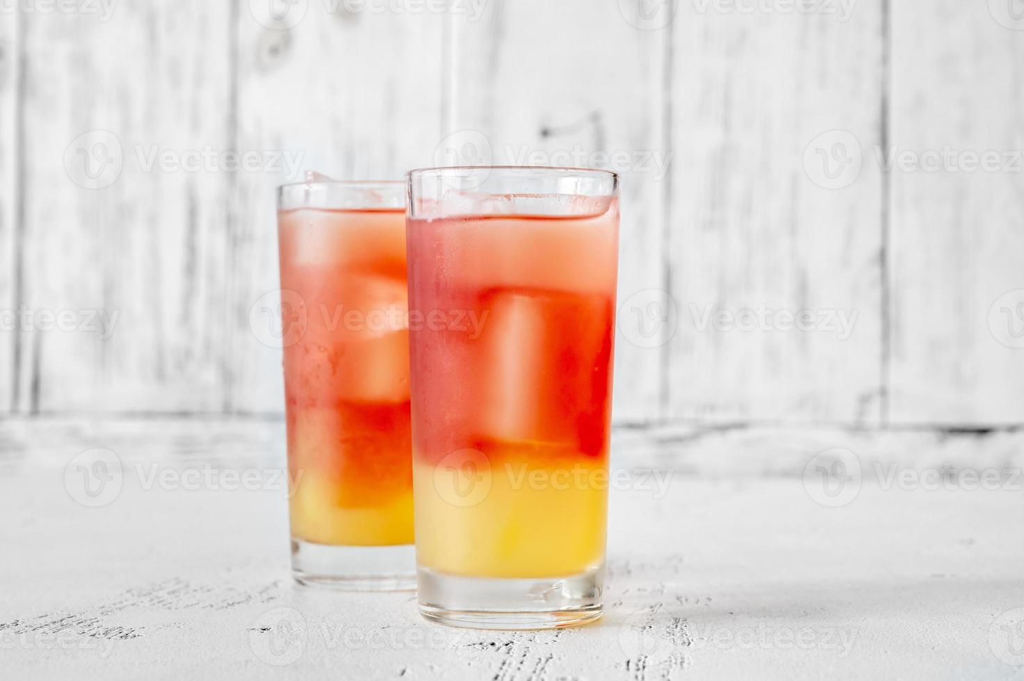verres de cocktail bay brise photo