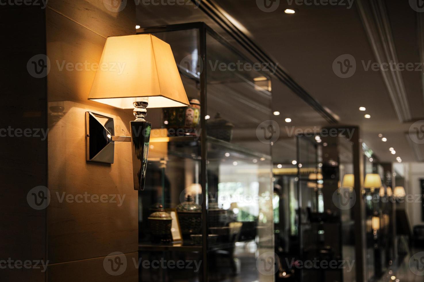 lampe de luxe décoration design d'intérieur style rétro photo