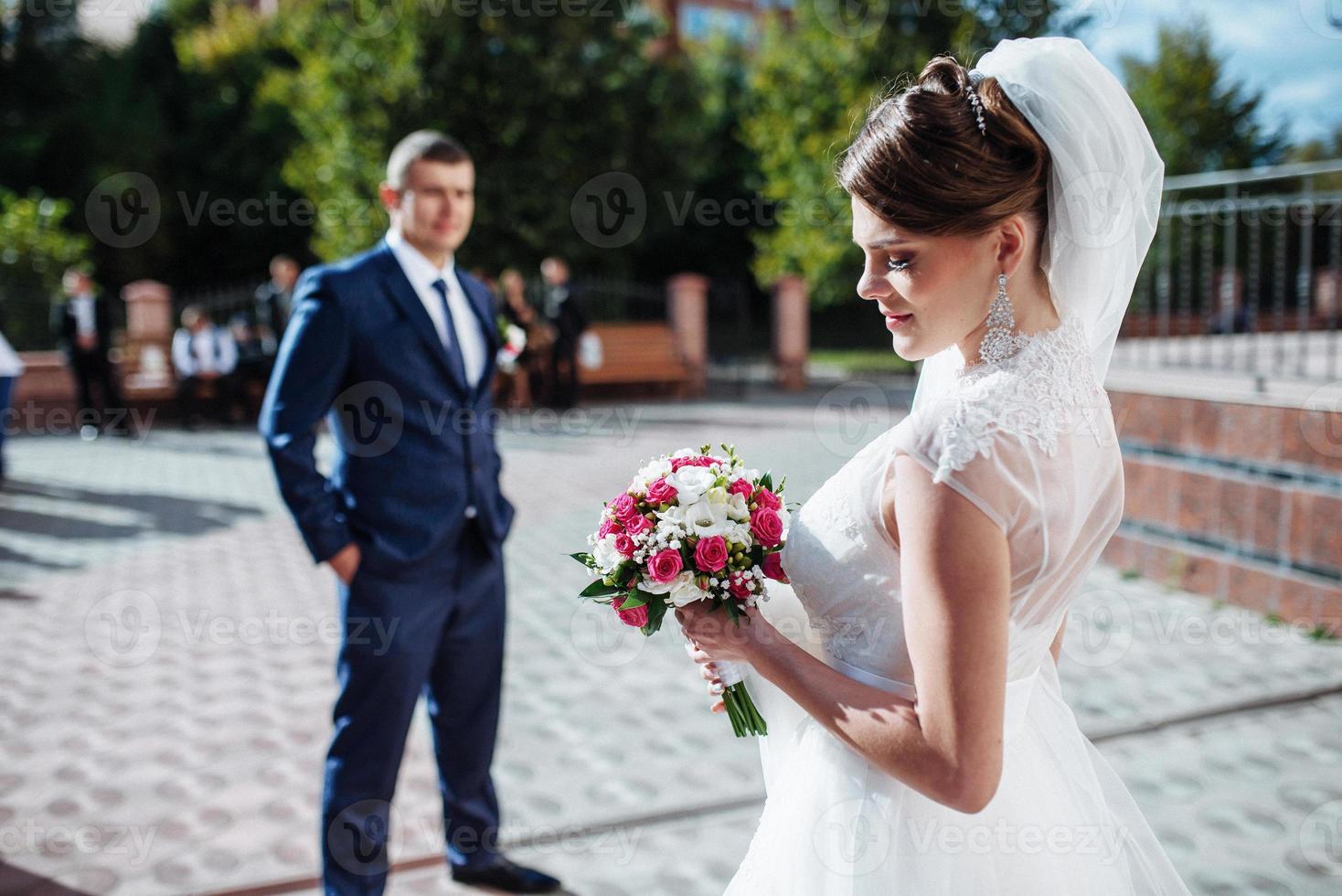 marche mariage couple photo